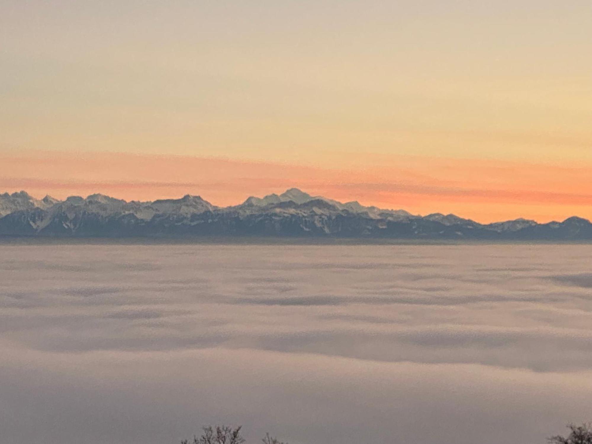Tevenon Vue Panoramique Alpes-Lac Grandevent Eksteriør bilde
