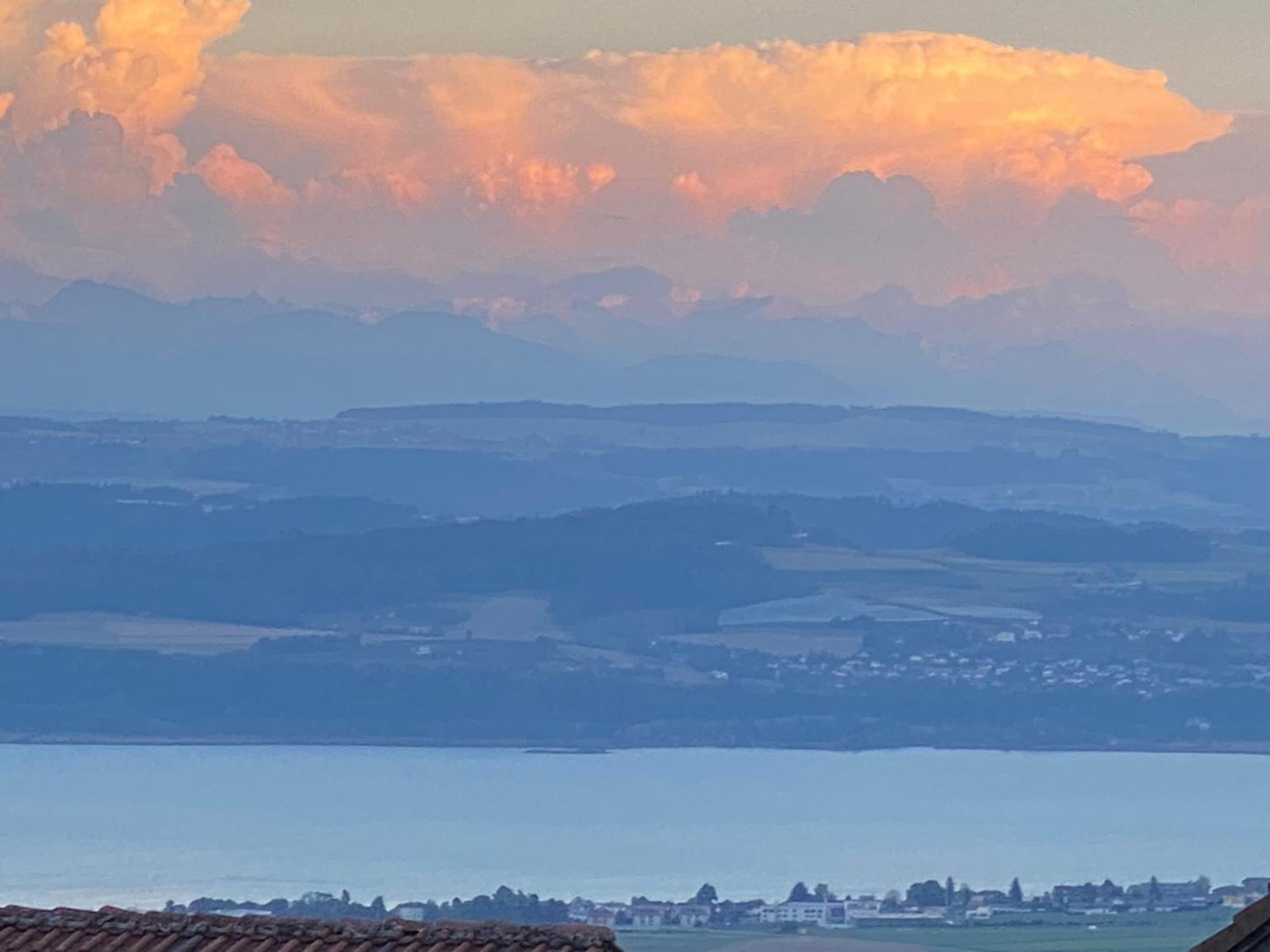 Tevenon Vue Panoramique Alpes-Lac Grandevent Eksteriør bilde